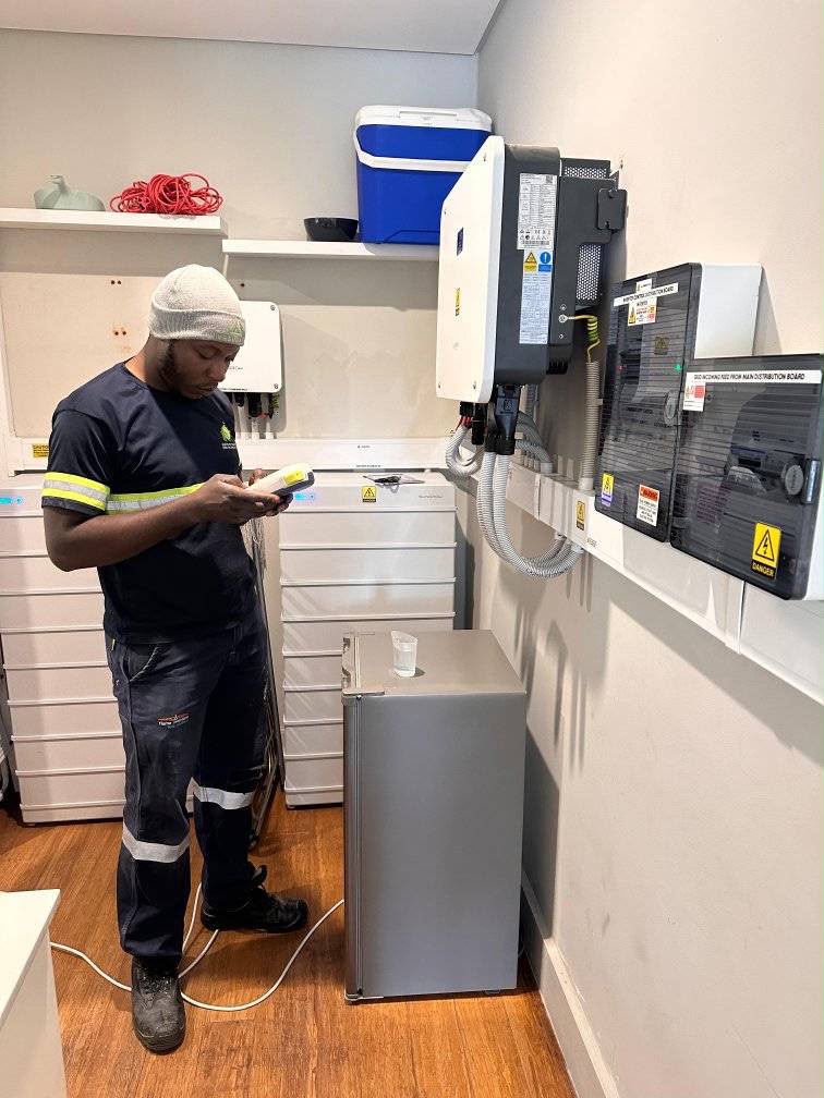 System commissioning by technician